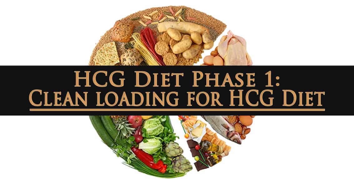 HCG Diet Phase 1: Clean loading for HCG Diet
