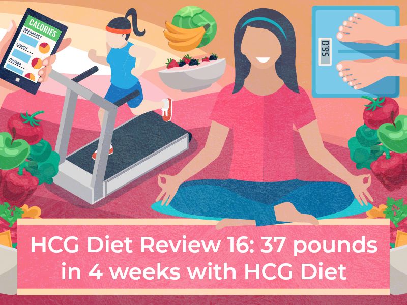 HCG Diet Review 16: 37 pounds in 4 weeks with HCG Diet
