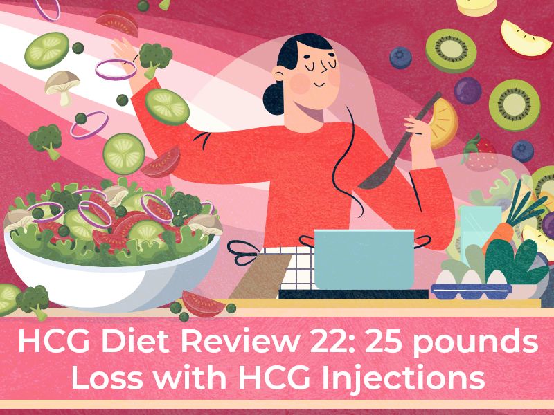 HCG Diet Review 22: 25 pounds Loss with HCG Injections
