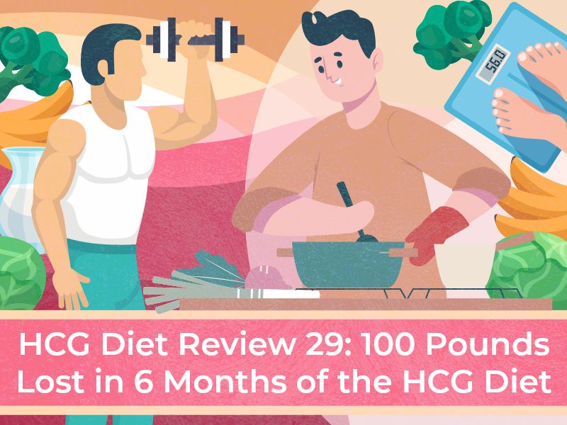 HCG Diet Review 29: 100 Pounds Lost in 6 Months of the HCG Diet