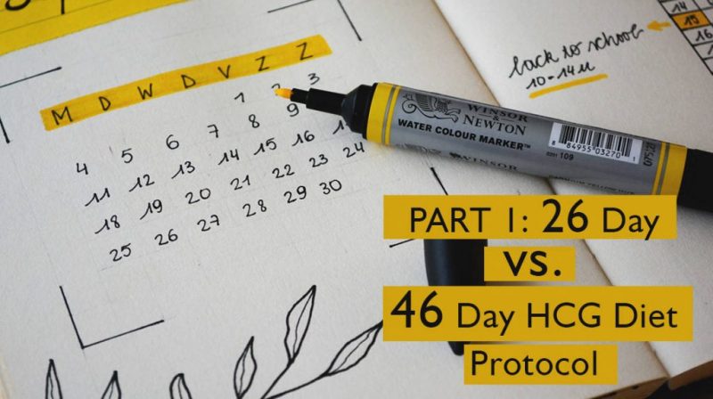PART 1: 26 Day vs. 46 Day HCG Diet Protocol