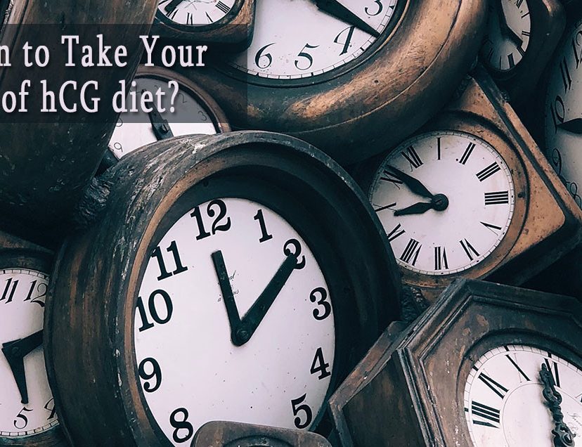 When to Take Your Shot of hCG diet?