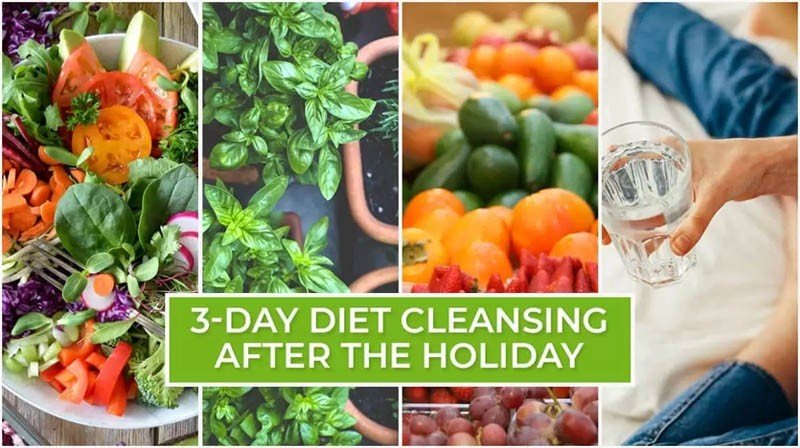 3-Day Diet Cleansing after the Holiday