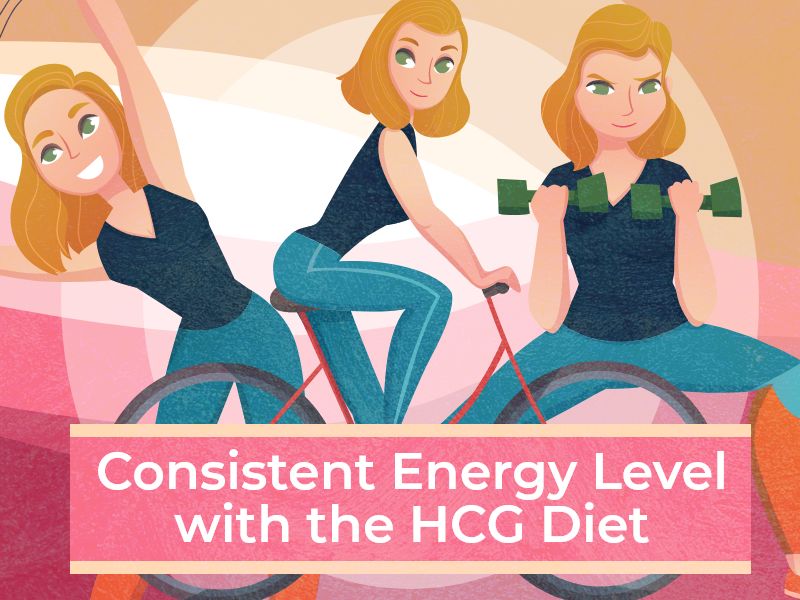Consistent Energy Level with the HCG Diet