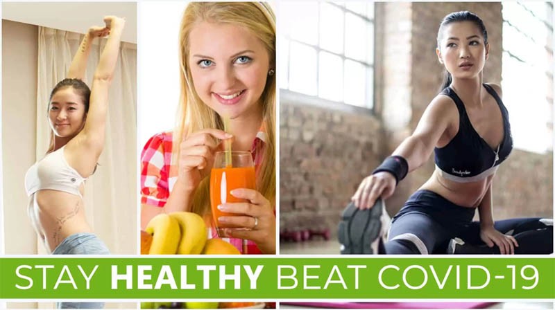 Stay Healthy Beat COVID-19