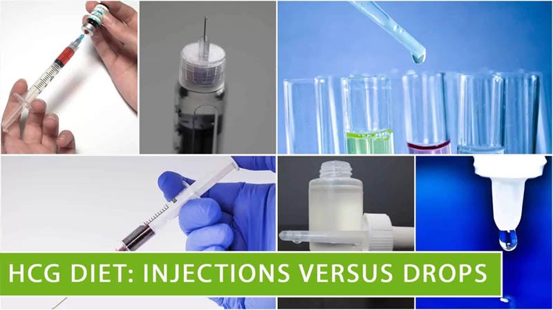 HCG Diet: Injections versus drops