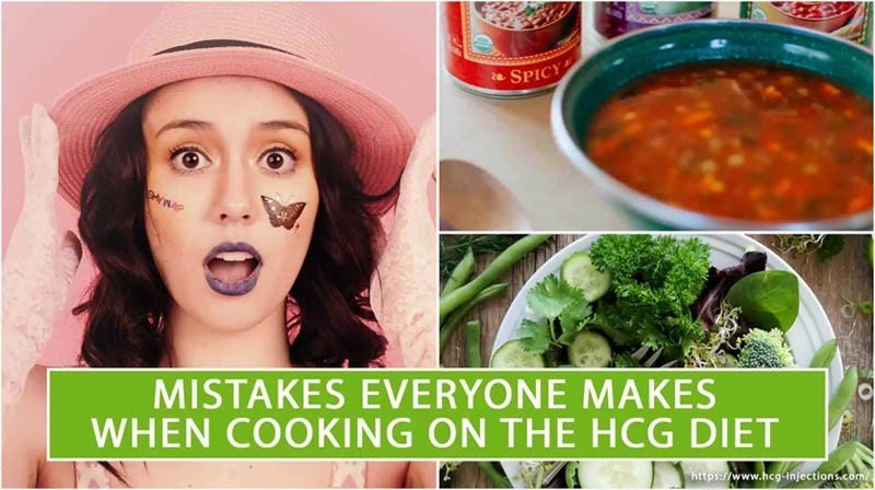 Mistakes Everyone Makes When Cooking on the HCG Diet