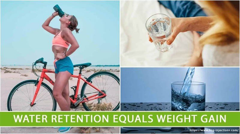 Water Retention Equals Weight Gain