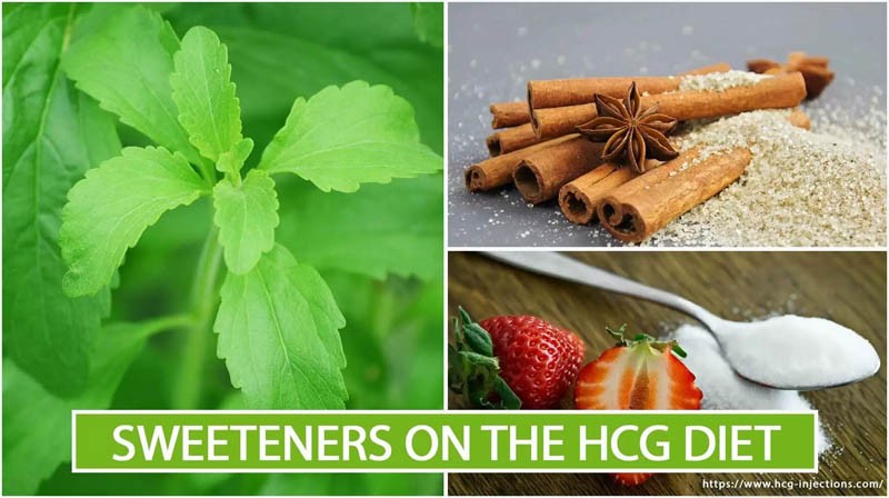 Sweeteners on the HCG Diet
