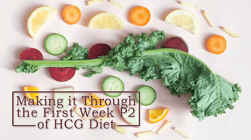 1st Week P2 of HCG Diet