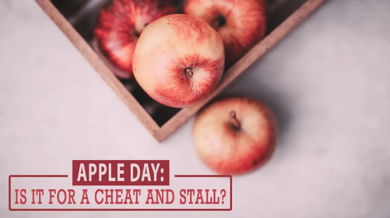 Apple day: Is it for a cheat and stall?