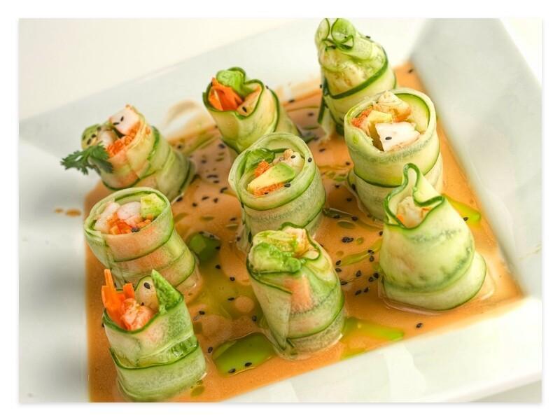 Cucumber Salad Sushi for Phase 2