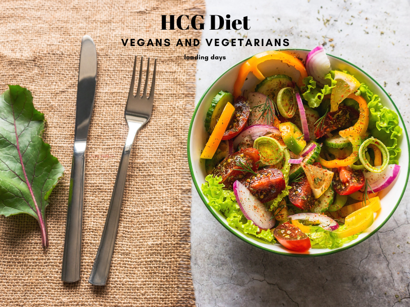HCG Diet Vegans and Vegetarians Loading days