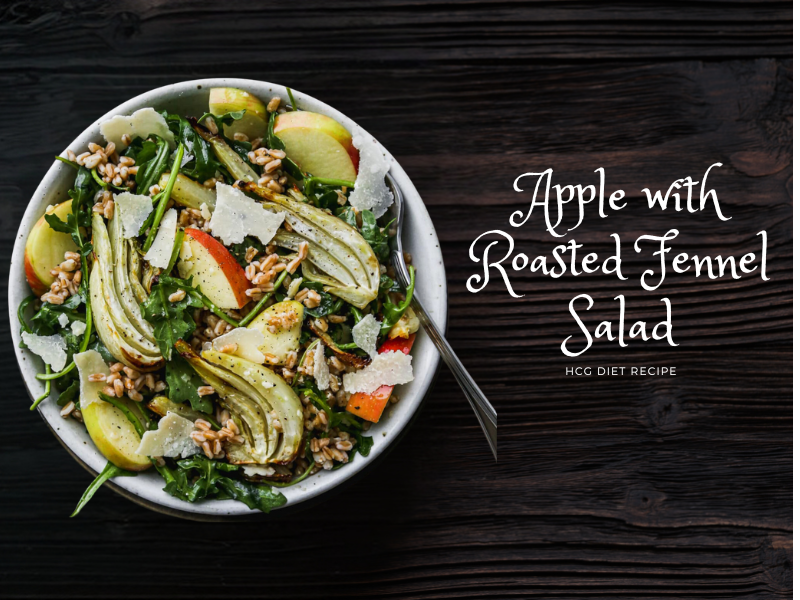 Apple With Roasted Fennel Salad